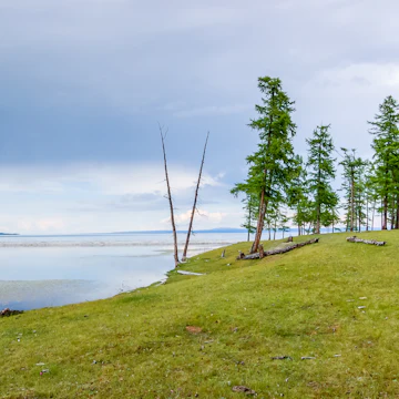 Khovsgol Lake in Khovsgol National Park, northern Mongolia.