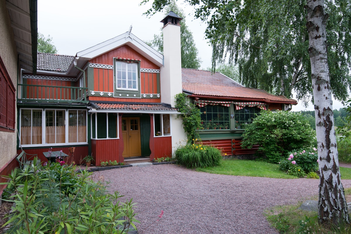 The home of Swedish artists Carl and Karin Larsson in Sundborn, Sweden.