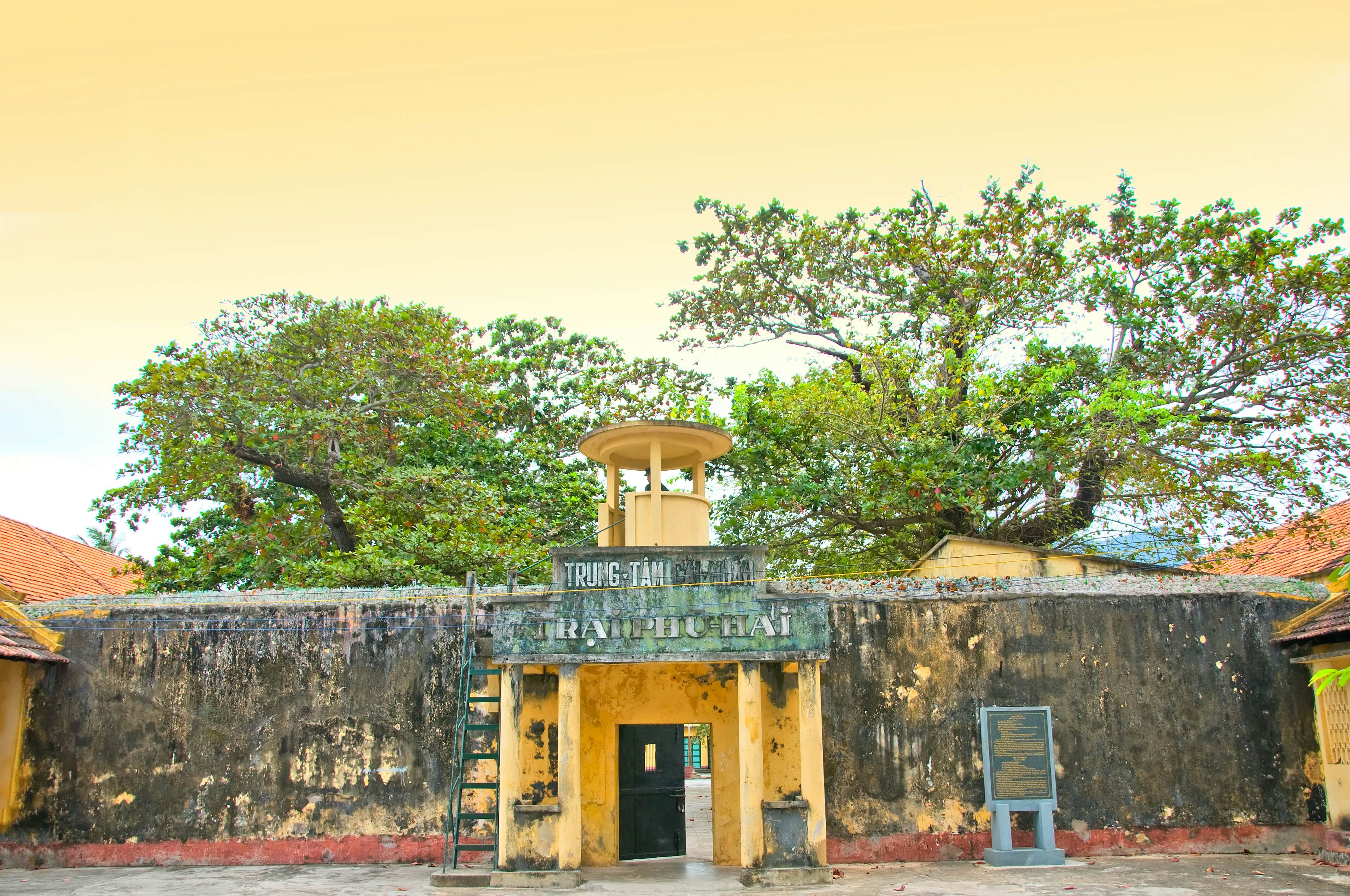 Phu Hai historical prison, Con Dao island, Vietnam.
