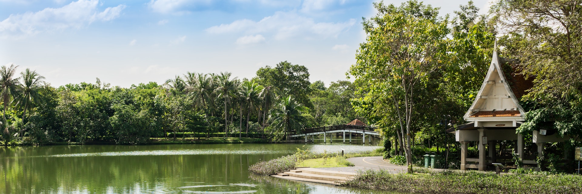 Sri Nakhon Khuean Khan Park and botanical garden.