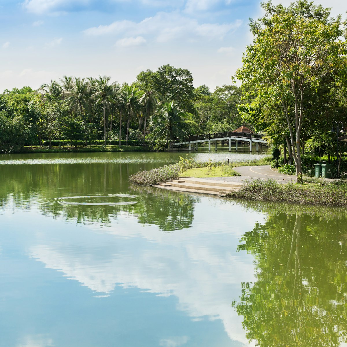 Sri Nakhon Khuean Khan Park and botanical garden.