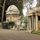 The Campo Verano is a cemetery in Rome, located near the Basilica of San Lorenzo fuori le mura. The picture shows funeral monuments
650734914