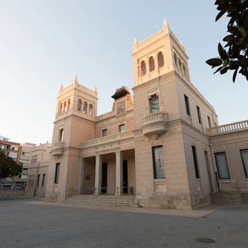 Archaeological museum of the city of Alicante.