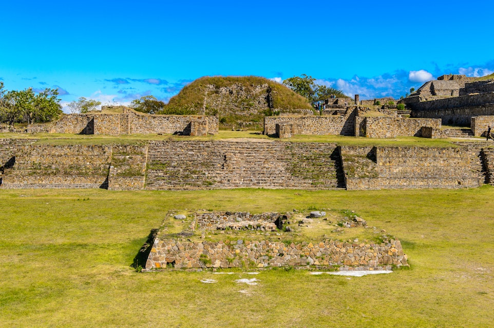 Buildings of the North Platform at Monte Alban.