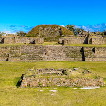 Buildings of the North Platform at Monte Alban.