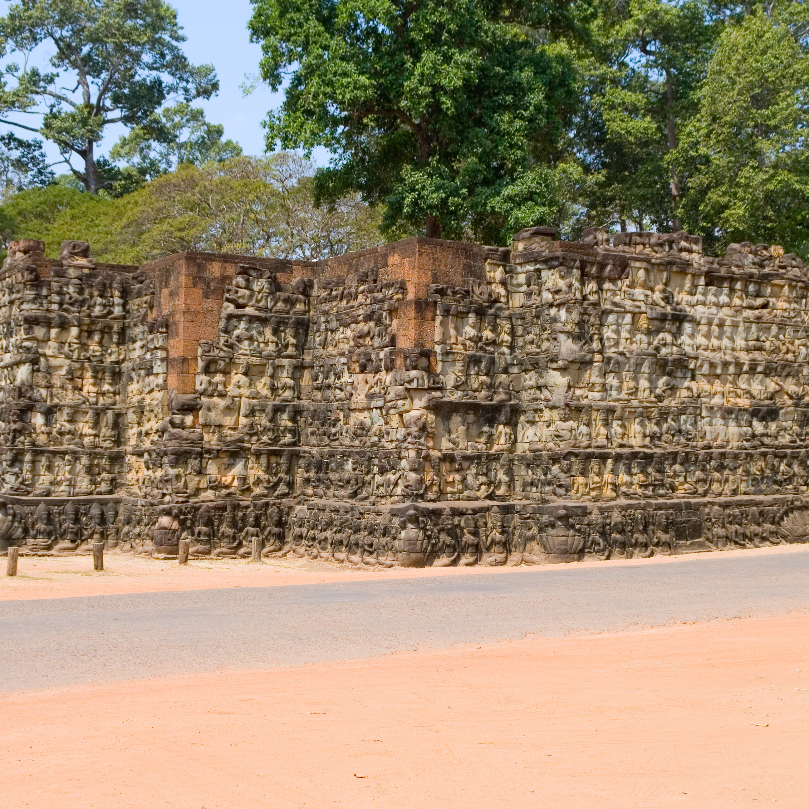 Terrace of the Leper King.