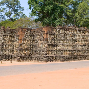 Terrace of the Leper King.