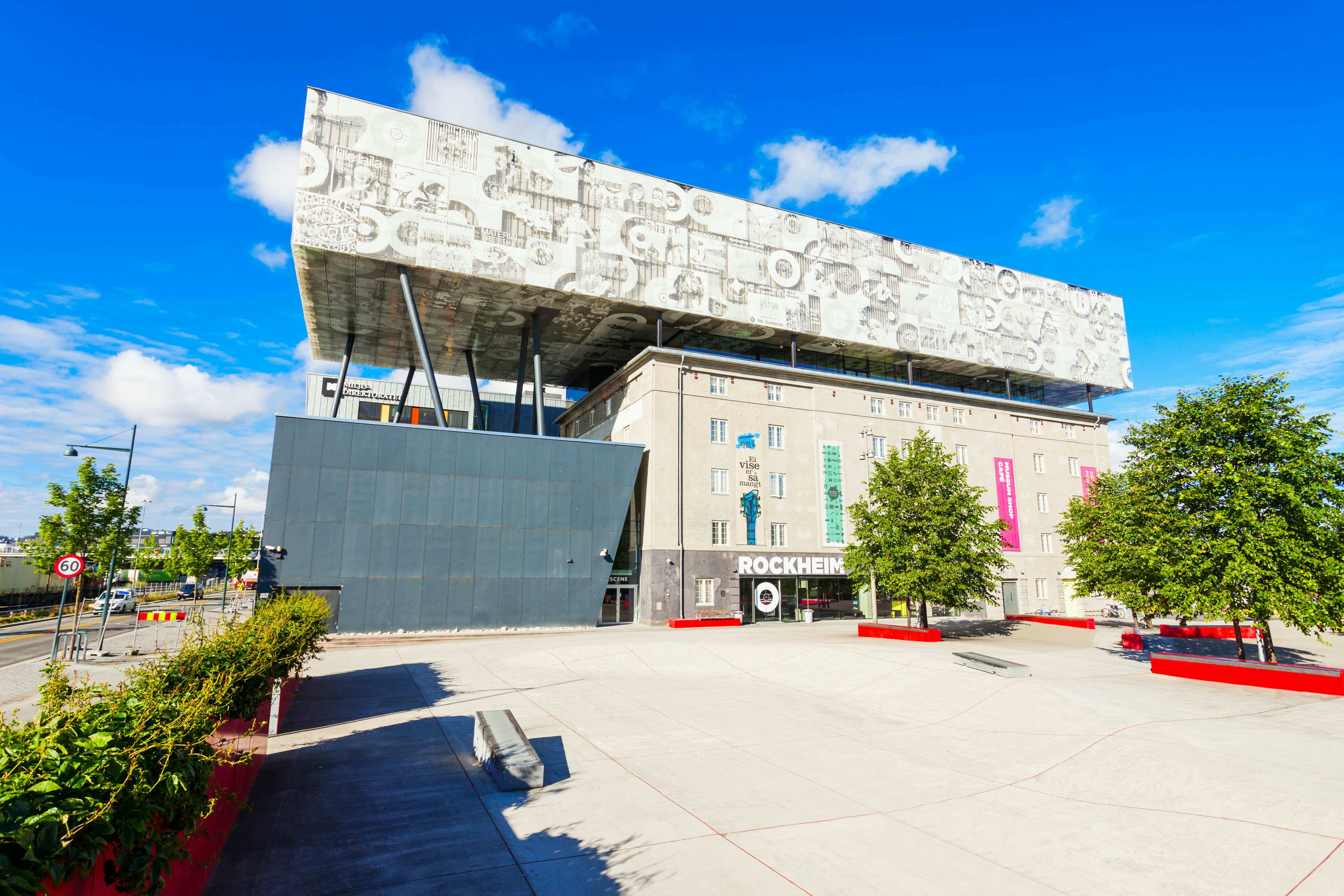 Rockheim, a national museum for popular music in Trondheim, Norway.