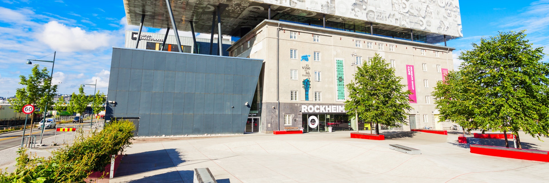 Rockheim, a national museum for popular music in Trondheim, Norway.
