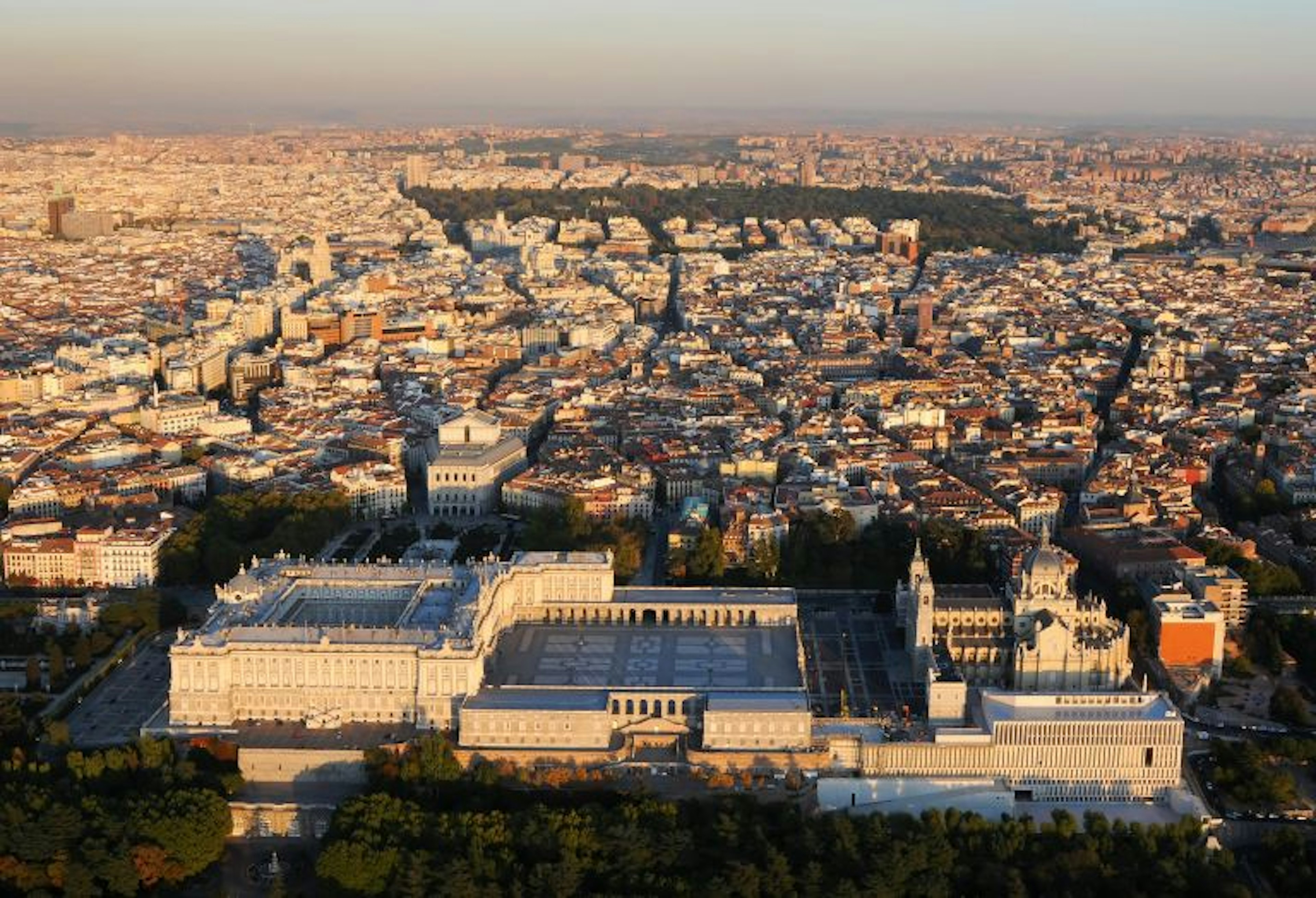 Panoramic view of the museum