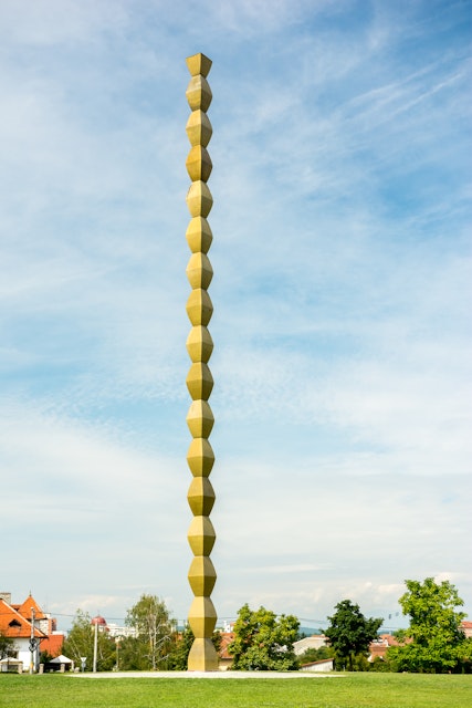 The Endless Column (Column of Infinite) made by Constantin Brancusi in Targu Jiu, Romania symbolizes the Infinite Sacrifice of Romanian soldiers and it is considered the top point of the modern Art.; Shutterstock ID 242715793; purchase_order: 65050; job: ; client: ; other:
242715793