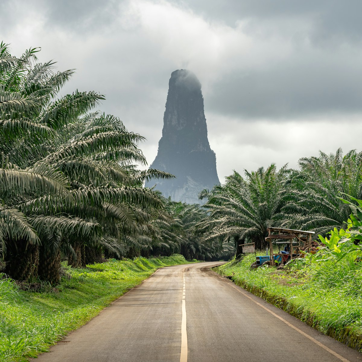 Pico Cão Grande in Sao Tome and Principe, nature landscape. Travel to Sao Tome and Principe. Beautiful paradise island in Gulf of Guinea. Former colony of Portugal.; Shutterstock ID 1193588719; purchase_order: 65050; job: ; client: ; other:
1193588719
