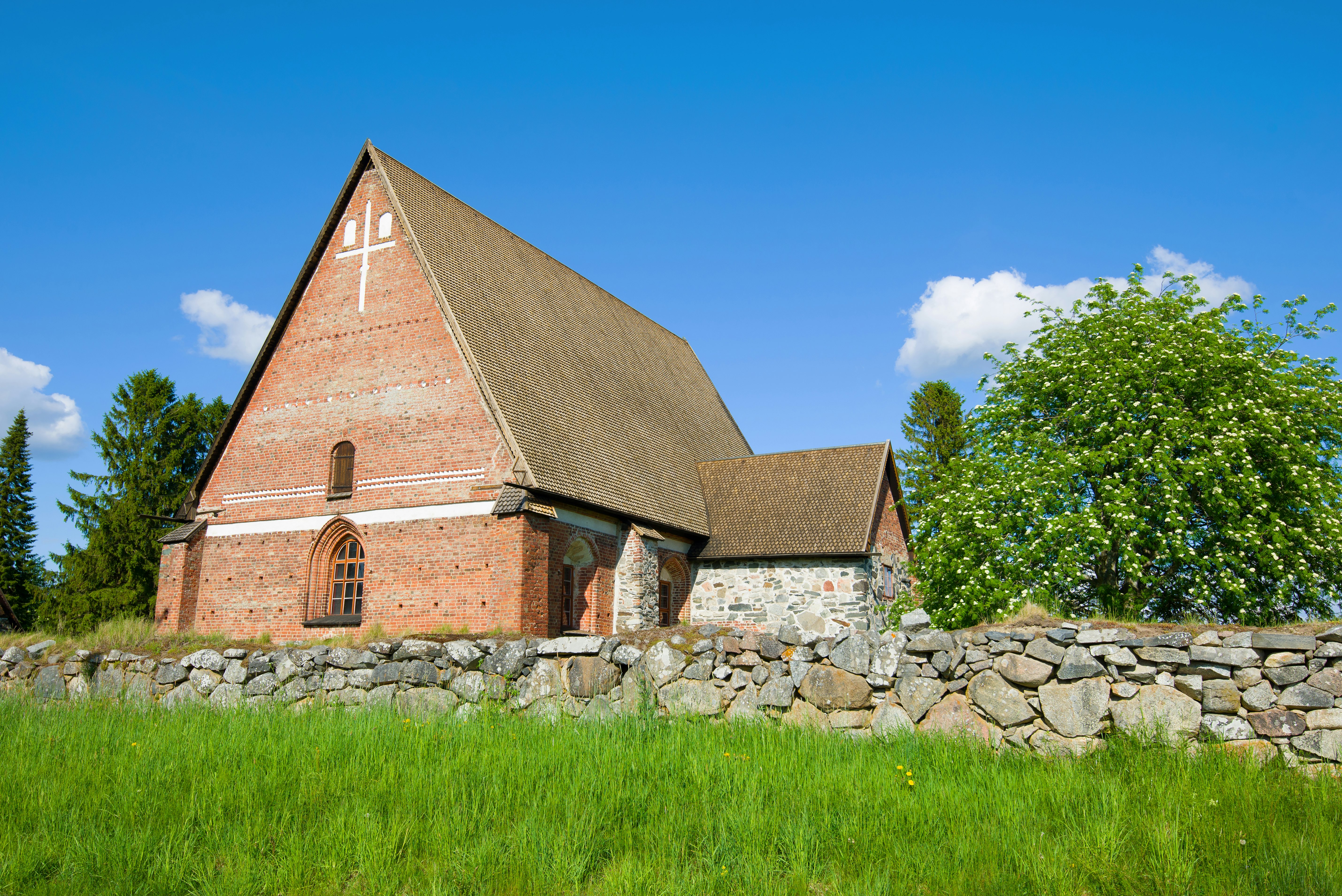 Church of the Holy Cross in Hattula, Finland.