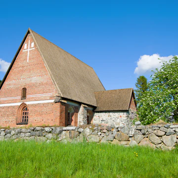 Church of the Holy Cross in Hattula, Finland.