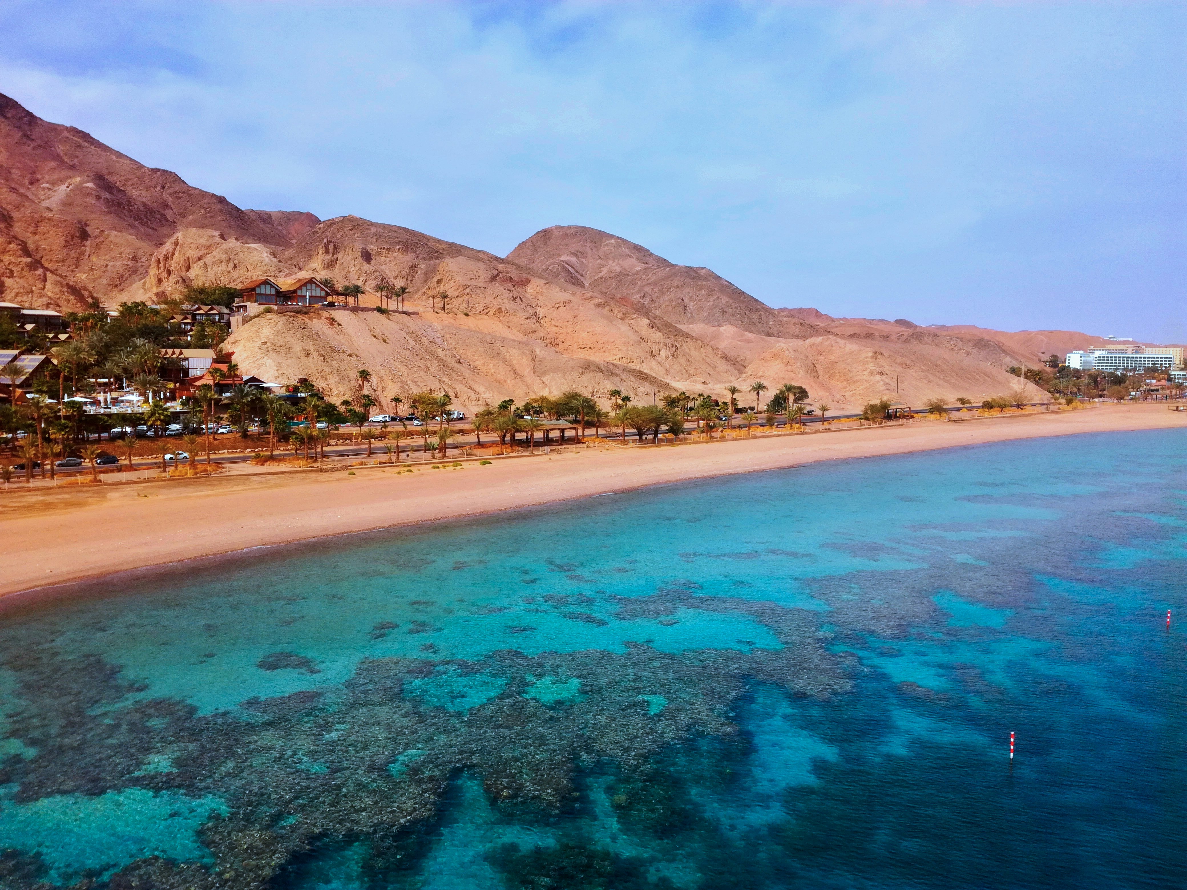 View from Underwater Observatory Park to Eilat Coral Beach Nature Reserve in Israel.; Shutterstock ID 1296502384; purchase_order: 65050; job: ; client: ; other:
1296502384
