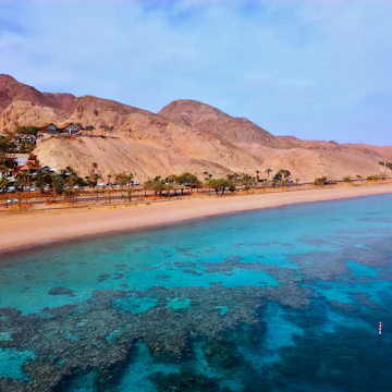 View from Underwater Observatory Park to Eilat Coral Beach Nature Reserve in Israel.; Shutterstock ID 1296502384; purchase_order: 65050; job: ; client: ; other:
1296502384
