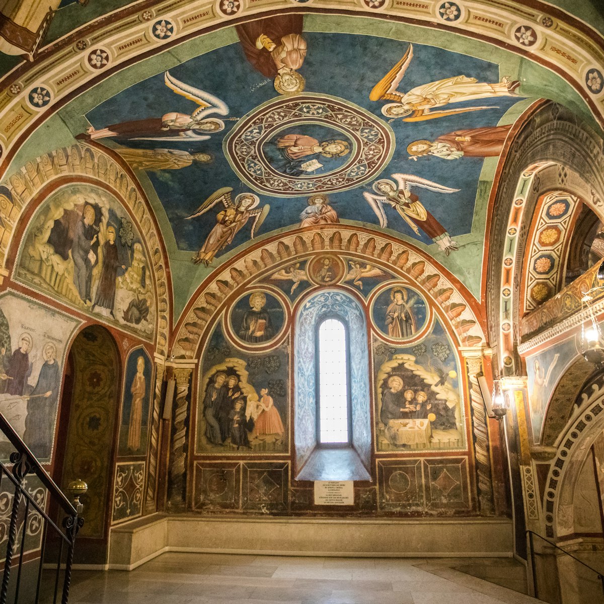 Subiaco, Rome, Italy. Jan 2019 - Unique frescos at Monastery of Sacred Cave (Sacro Speco) of Saint Benedict in Subiaco, province of Rome, Lazio. Monastero del Sacro Speco di San Benedetto da Norcia.; Shutterstock ID 1298910703; purchase_order: 65050; job: ; client: ; other:
1298910703