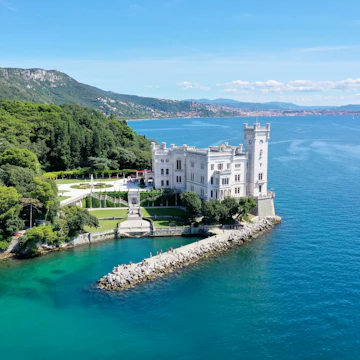 Miramare castle, Trieste, Italy.