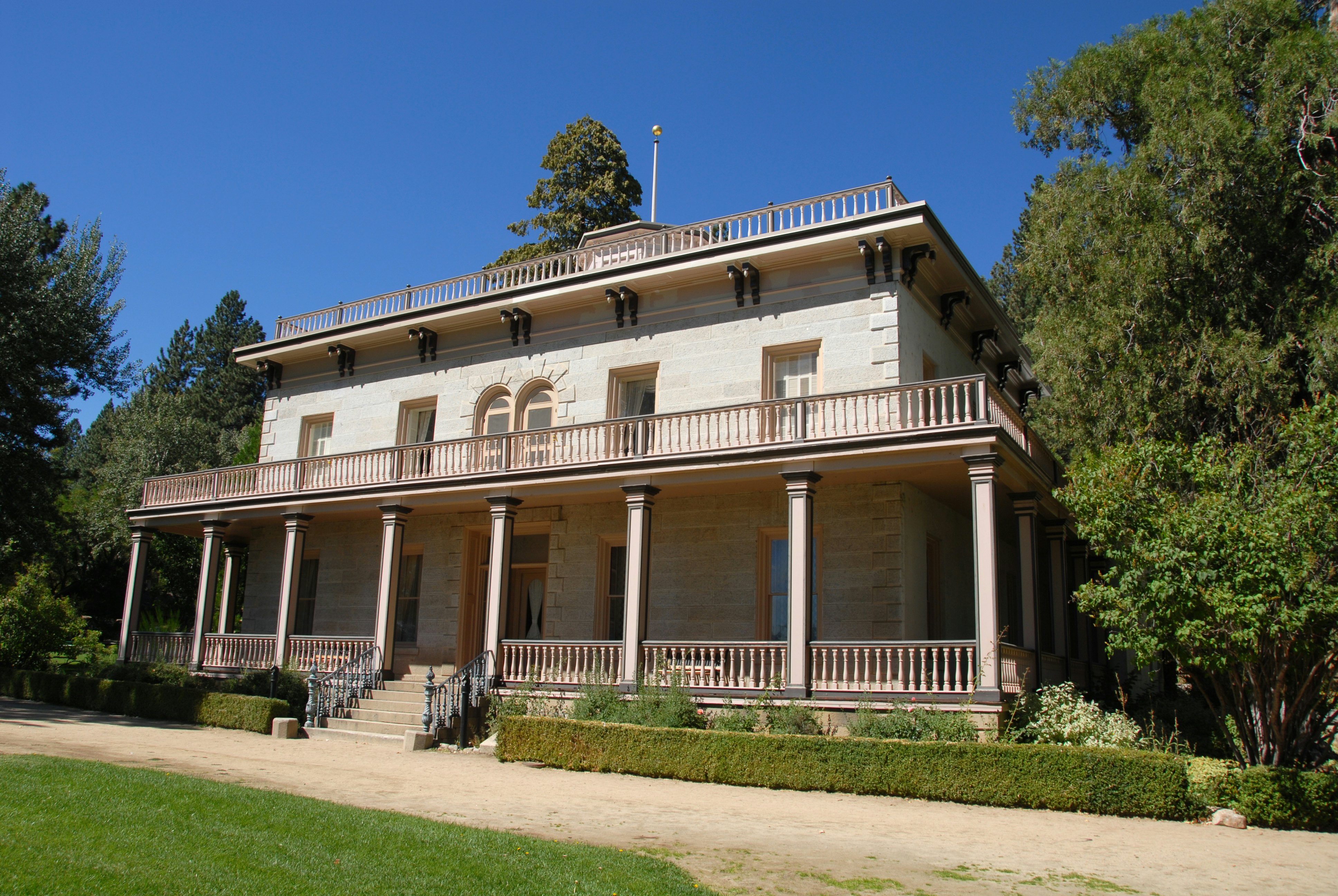 Bower's Mansion in Carson City, Nevada.