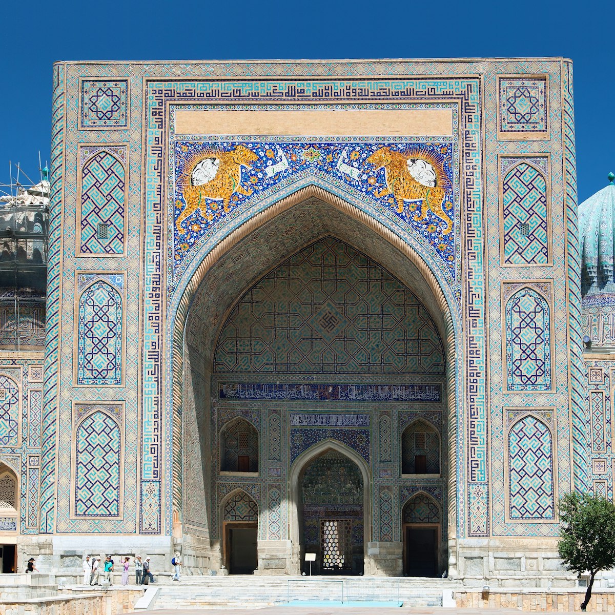 View of Sher Dor Medressa - Registan - Samarkand - Uzbekistan; Shutterstock ID 189546986; purchase_order: 65050; job: ; client: ; other:
189546986