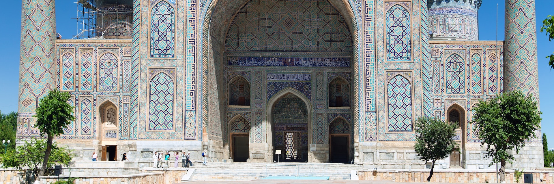 View of Sher Dor Medressa - Registan - Samarkand - Uzbekistan; Shutterstock ID 189546986; purchase_order: 65050; job: ; client: ; other:
189546986