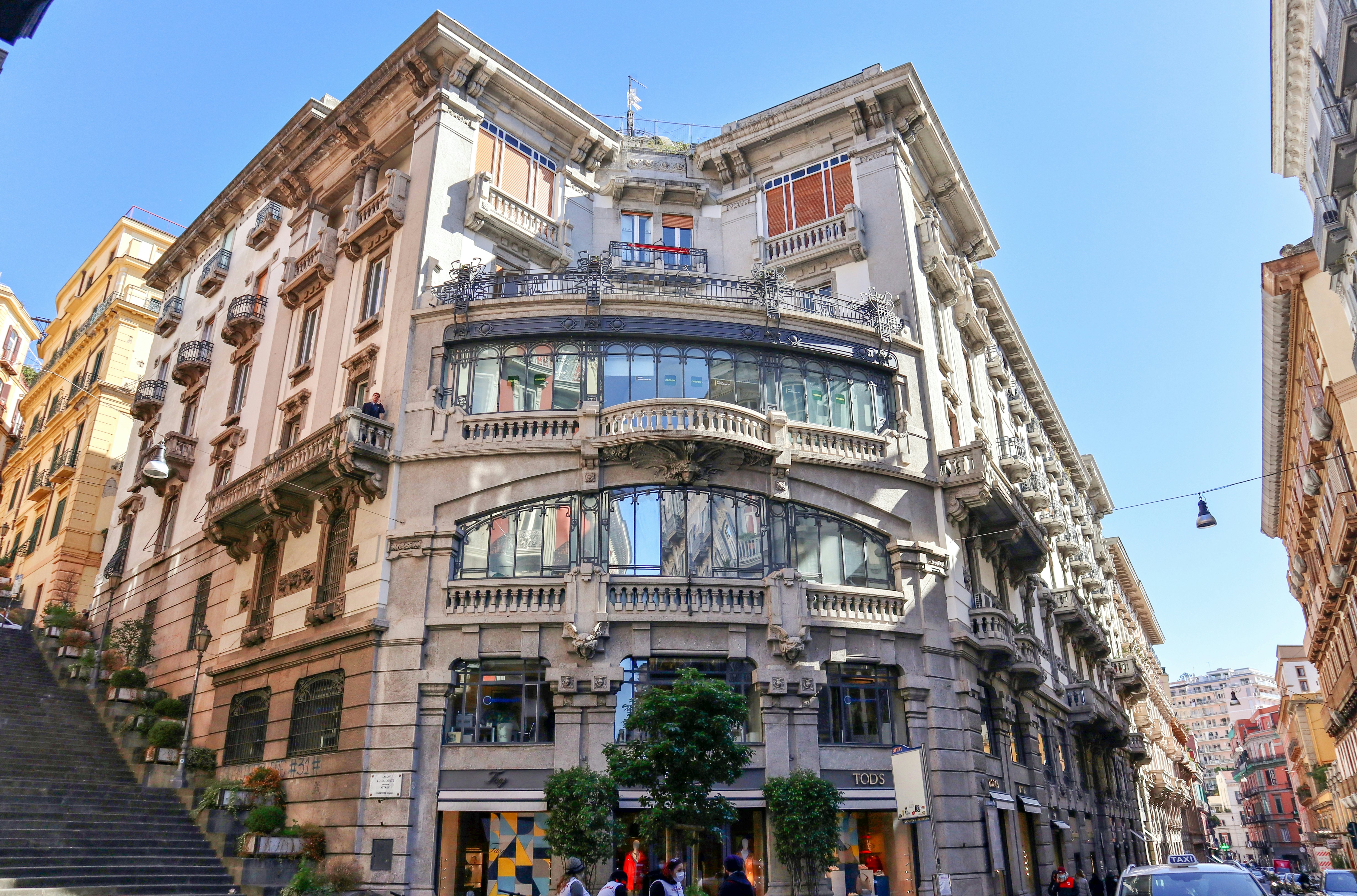 Naples, Campania, Italy - February 16, 2021: Early 20th century Art Nouveau building seen from Via dei Mille; Shutterstock ID 1936147015; purchase_order: 65050; job: poi; client: ; other:
1936147015
alley, architecture, building, campania, chiaia, chiaia district, city, culture, entrance, exterior, facade, ferlaino, historic, historic center, italy, largo luisa conte, monumental, naples, outdoor, palace, palazzo mannajuolo, pedestrian, pedestrianized street, people, residential, shopping, stained glass, staircase, stairway, stately, street, terrace, tourism, tourists, town, twentieth century, urban, via dei mille, via filangieri, windows