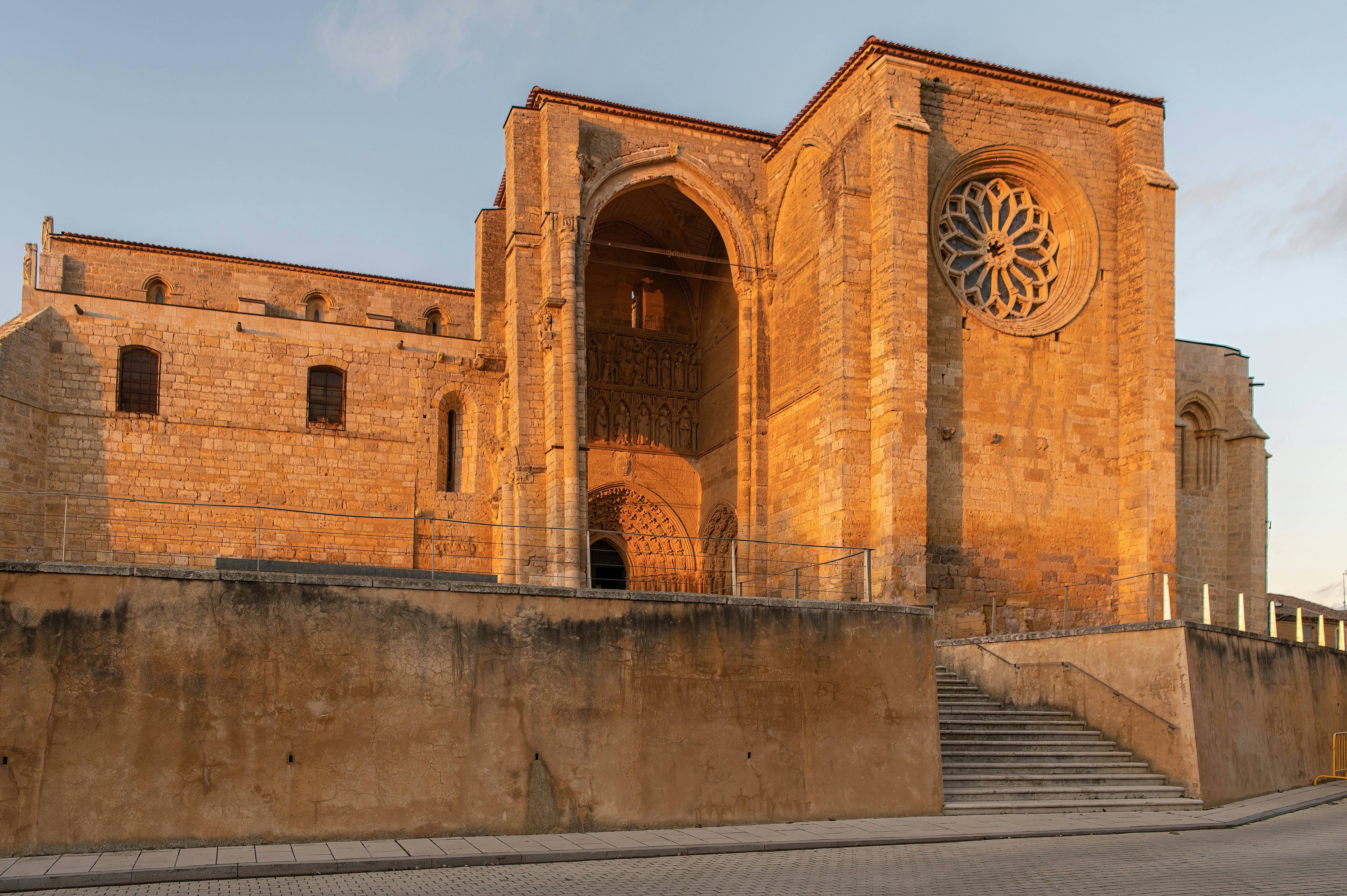 Church of Santa María la Blanca, Villalcázar de Sirga, Palencia, Spain.