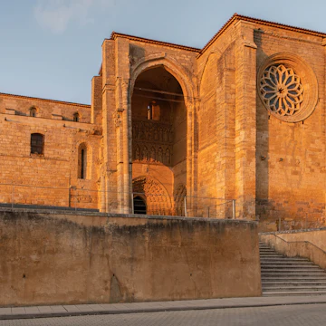 Church of Santa María la Blanca, Villalcázar de Sirga, Palencia, Spain.