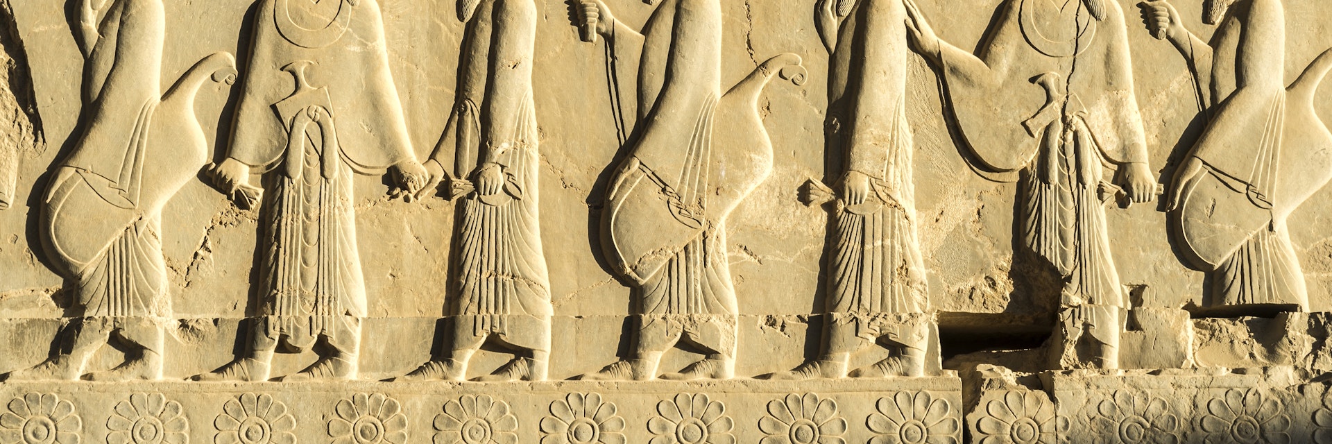 Persepolis, Apadana stairway facade, Ancient relief of the Achaemenids, Medes and Persians, Fars Province, Islamic Republic of Iran; Shutterstock ID 2114215667; purchase_order: 65050; job: ; client: ; other:
2114215667