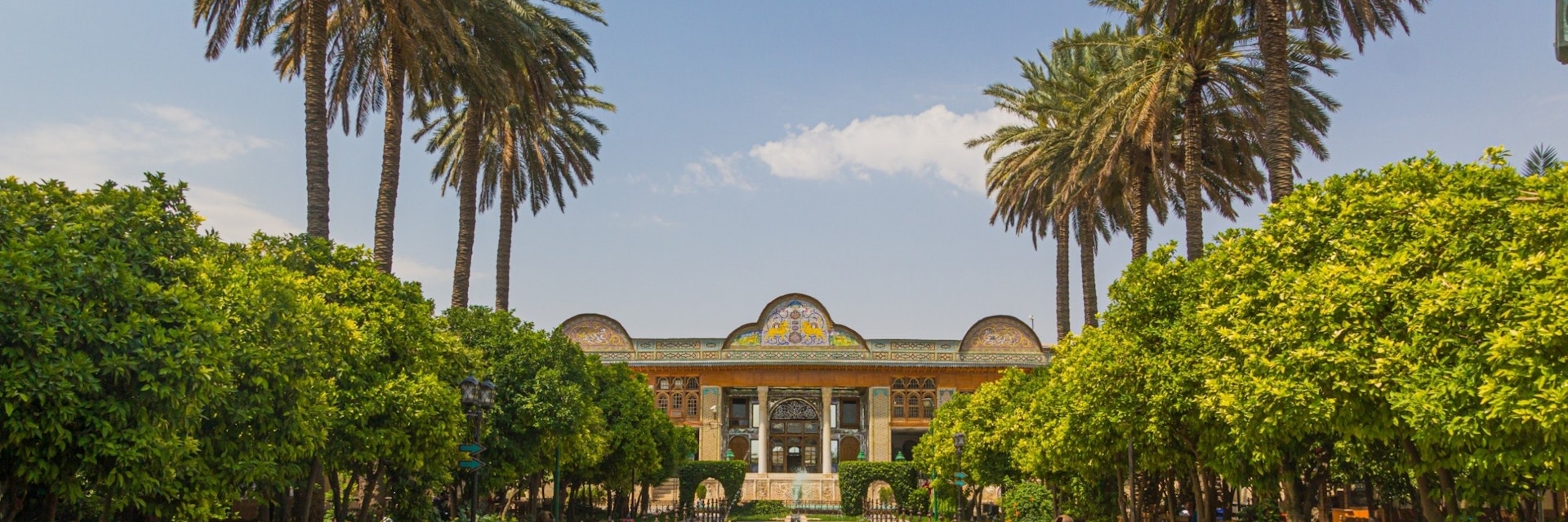 Naranjestan garden with Qavam House in Shiraz, Iran; Shutterstock ID 2154407523; purchase_order: 65050; job: ; client: ; other:
2154407523
