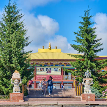 Ulan-Ude, Russia - July 05, 2022: Datsan Rinpoche Bagsha in Ulan-Ude city of the Republic of Buryatia, Russia; Shutterstock ID 2279738025; your: Sloane Tucker; gl: 65050; netsuite: Online Editorial; full: POI
2279738025