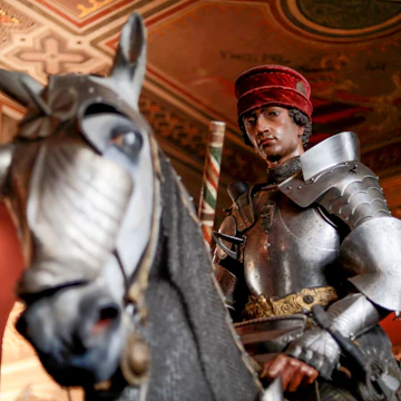 Florence, Italy - Apr 25, 2023: Medieval armor on the horse inside Villa Stibbert Museum in Florence.; Shutterstock ID 2294561305; purchase_order: 65050; job: poi; client: ; other:
2294561305
ages, ancient, antique, armed, armor, armored, armour, arms, army, attractive, battle, castle, costume, culture, equipment, europe, fight, florence, heavy, helm, helmet, heritage, historic, historical, history, horse, iron, italy, knight, knights, man, mediaeval, medieval, metal, metallic, military, museum, old, protection, renaissance, retro, soldier, stibbert, sword, tuscany, villa, war, warrior, weapon, weapons