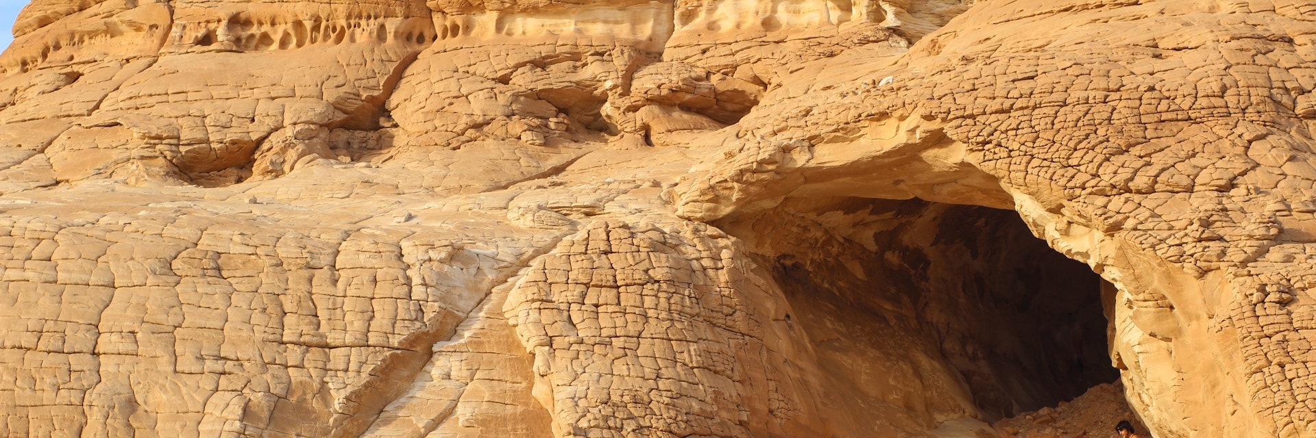 Gilf Kebir Plateau in Egypt.