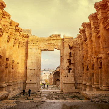 The Temple of Bacchus Roman God of Wine in Baalek.
1075756811
ancient, antique, antiquity, archeology, architecture, baalbek, bacchus, building, city, classical, columns, columns building, europe, famous, grandest roman temple, heliopolis, historic, history, landmark, landscape, mediterranean, old, roman, roman temple, ruins, sicily, sightseeing, stone, temple complex, temple of bacchus, temples, tourism, town, travel, world heritage site