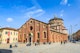 16 APRIL, 2018: exterior of the Church and Dominican convent Santa Maria delle grazie (Holy Mary of Grace), where the Last Supper by Leonardo da Vinci is kept.
1113540782
ancient, architecture, blue, building, catholic, christian, church, clear, convent, day, destination, dome, dominican, europe, european, facade, famous, gothic, holy, holy mary of grace, italian, italy, landmark, leonardo da vinci, medieval, milan, milano, monastery, mural, nave, painting, people, refectory, religion, religious, roman, santa maria delle grazie, sky, sunny, the last supper, tourist, travel, unesco, world heritage site