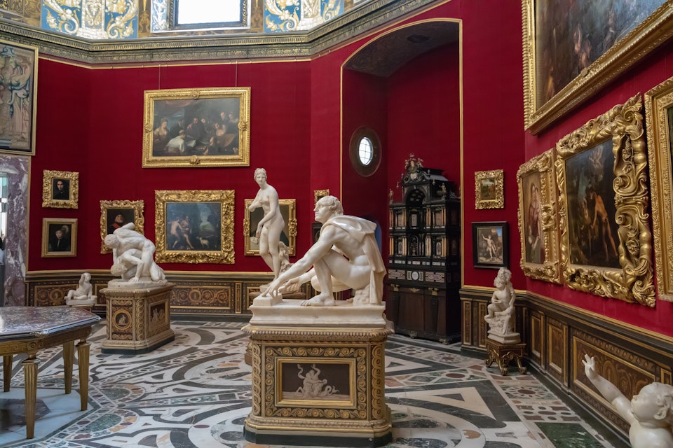 June 26, 2018: Art inside the Uffizi Gallery (Galleria degli Uffizi) in the Historic Centre of Florence.
1369167782
ancient, architecture, arts, artwork, building, culture, decoration, europe, european, exhibit, exhibition, famous, firenze, florence, galleria, gallery, hall, heritage, historic, historical, history, indoor, inside, interior, italian, italy, landmark, landscape, medieval, monument, museum, palace, panoramic, people, picture, place, religion, renaissance, room, sculpture, sightseeing, statue, tour, tourism, tourist, travel, uffizi, view, visit, visitor