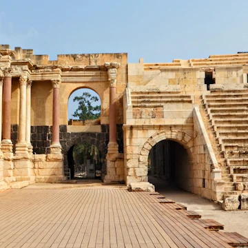 Ruins of amphitheater in the ancient Roman city. Bet She'an National Park, Israel
165513272
semicircular, stone, ruins, theater, travel, row, past, archeology, destroyed, engineering, column, layers, culture, middle, history, east, old, roman, open, level, israel, building, technology, circular, spectators, bet, area, time, place, architecture, city, arena, seating, tribune, tourism, art, antique, amphitheater, mediterranean, ancient, scene, style, sliced, structure, exterior, pavement, performance, national park, beit, shean