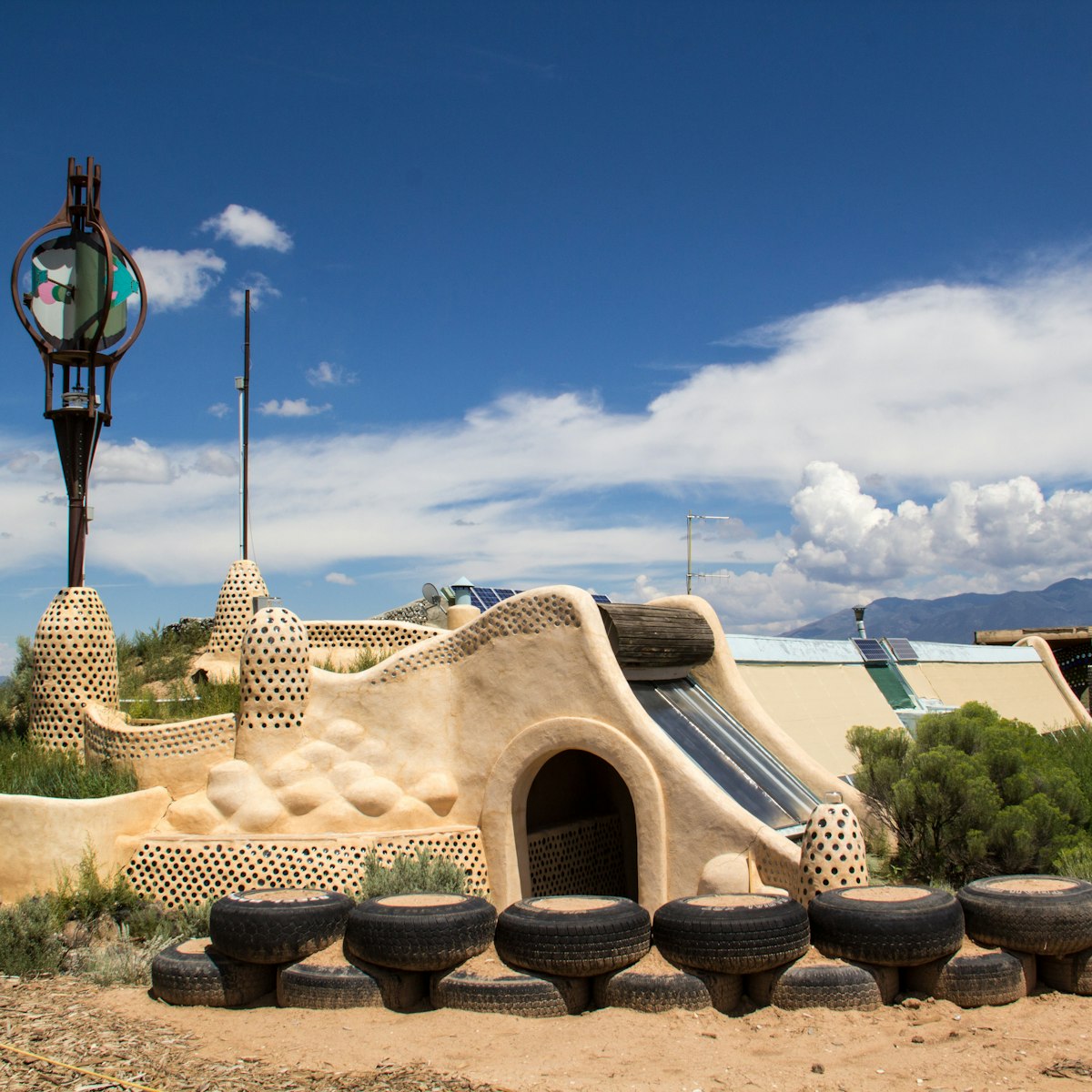 TAOS, NEW MEXICO-AUGUST 13: Building materials sit outside an earthship being built in Taos on August 13, 2014. Earthships are environmentally friendly homes made of recycled materials.
210755425
unusual, usa, bottles, green, abode, earth, community, new, recycling, utilization, recycle, ecology, tires, living, nm, adobe, building, cistern, artsy, energy, solar, efficient, architecture, mexico, home, sustainable, house, art, space, environment, structure, innovative, cutting edge, greater world earthship community, earthship, biotecture, unusual, america, usa, bottles, green, abode, earth, community, new, recycling, utilization, recycle, ecology, tires, living, nm, adobe, building, cistern, artsy, energy, solar, efficient, architecture, mexico, home, sustainable, house, art, space, environment, structure, innovative, cutting edge, greater world earthship community, earthship, biotecture