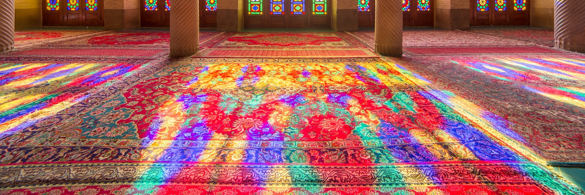 Shiraz, Iran - December 27, 2015: Nasir Al-Mulk Mosque in Shiraz, Iran, also known as Pink Mosque
363808808
islam, oriental, iran, travel, decorated, mosque, culture, landmark, cupola, light, al, east, old, minaret, traditional, building, colored, religious, historic, pink, shiraz, iranian, heritage, design, architecture, city, interior, mosaic, holy, tourism, islamic, religion, art, ancient, ornate, persia, persian, pattern, prayer, muslim, glass, allah, naseer, ol, masjed-e, mulk, molk, nasir, al-mulk