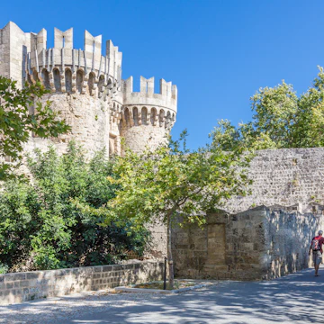 JUNE 19, 2017: Visitors at the Palace of the Grand Master of the Knights in Rhodes.
691741795
aegean, architecture, beautiful, castle, city, destination, dodecanese, editorial, fortress, grand, greece, greek, harbor, island, knight, landmark, mandraki, master, medieval, mediterranean, old, palace, rhodes, sea, summer, tourism, tourist, town, travel