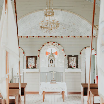 The altar inside the Ukrainian Eastern Orthodox Church in Alberta's Ukrainian Village.
695475025
alberta, art, building, canada, church, culture, eastern orthodox, heritage, history, jesus, religion, ukrainian culture, virgin mary
