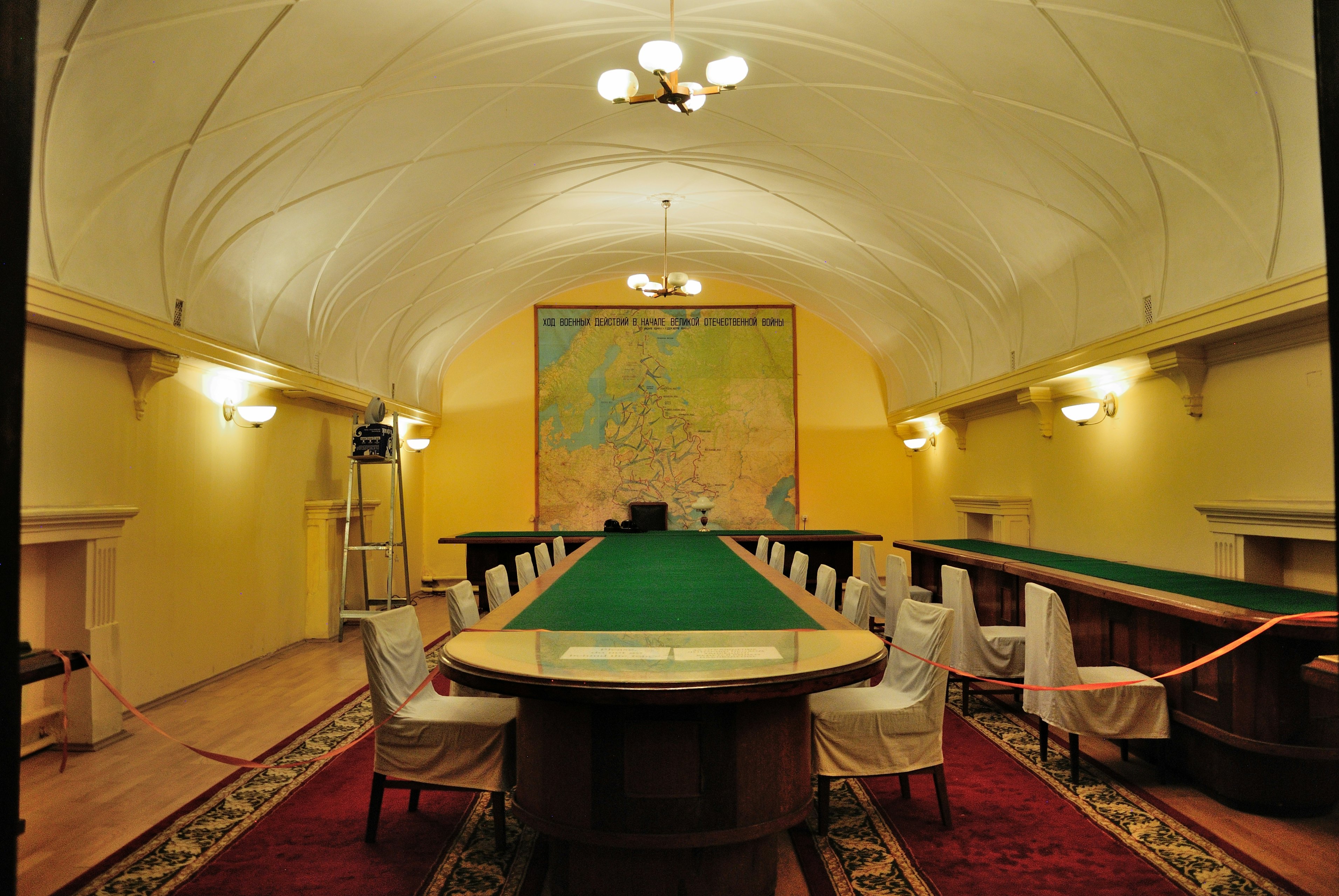 Inside of Stalin's Bunker in Samara.