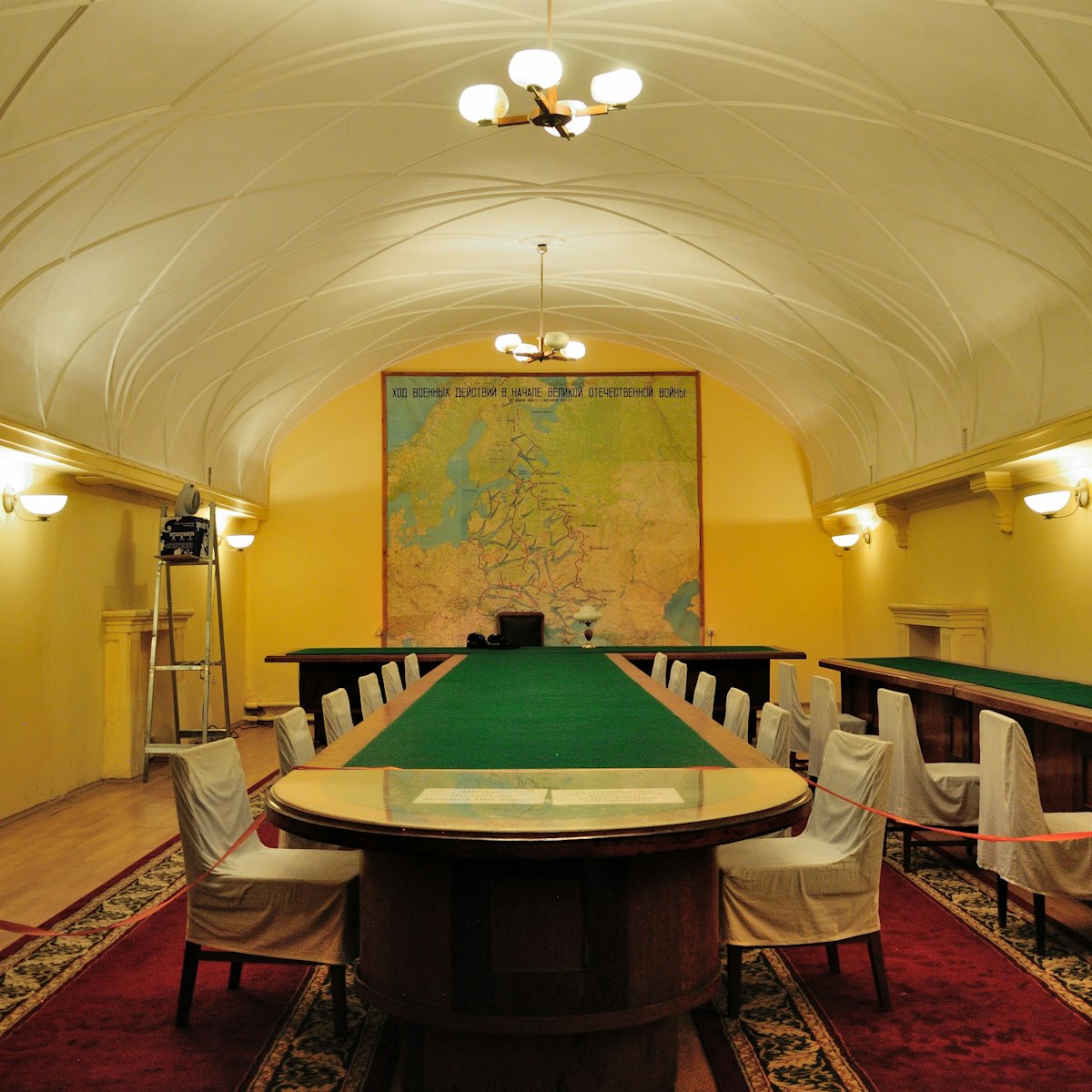 Inside of Stalin's Bunker in Samara.
