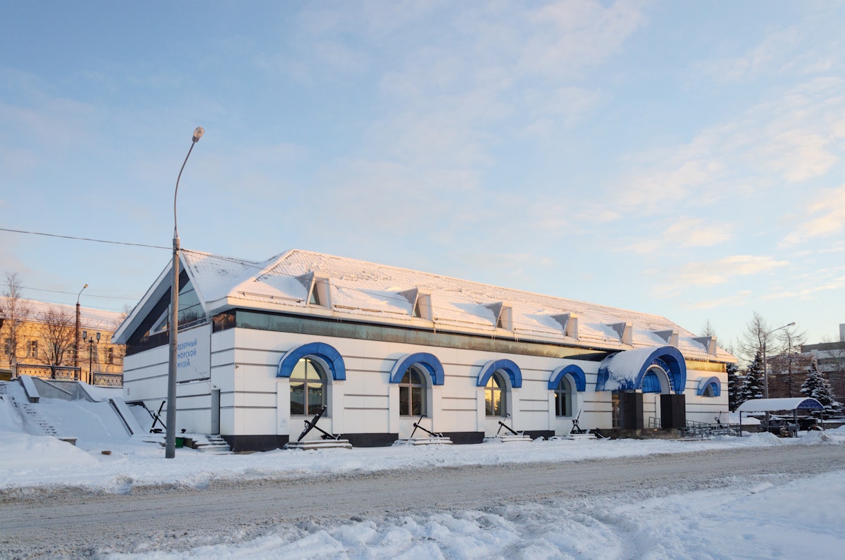 The Northern Maritime Museum in Arkhangelsk, Russia.