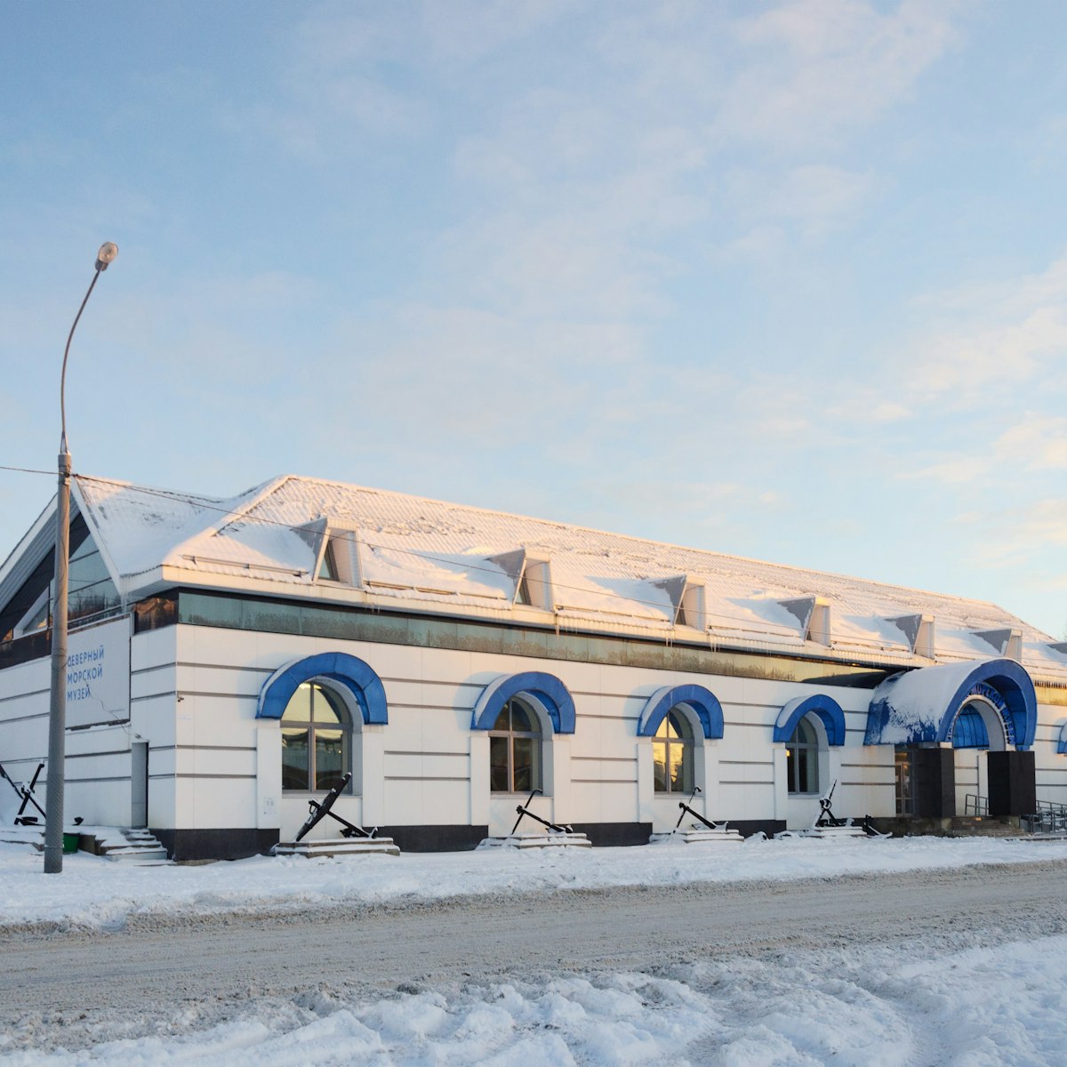 The Northern Maritime Museum in Arkhangelsk, Russia.