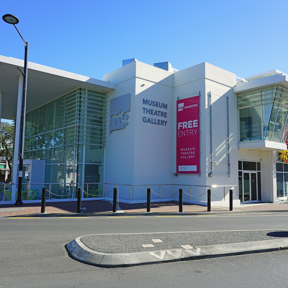 The Museum Theatre Gallery (MTG) on Hawke’s Bay in Napier, New Zealand.