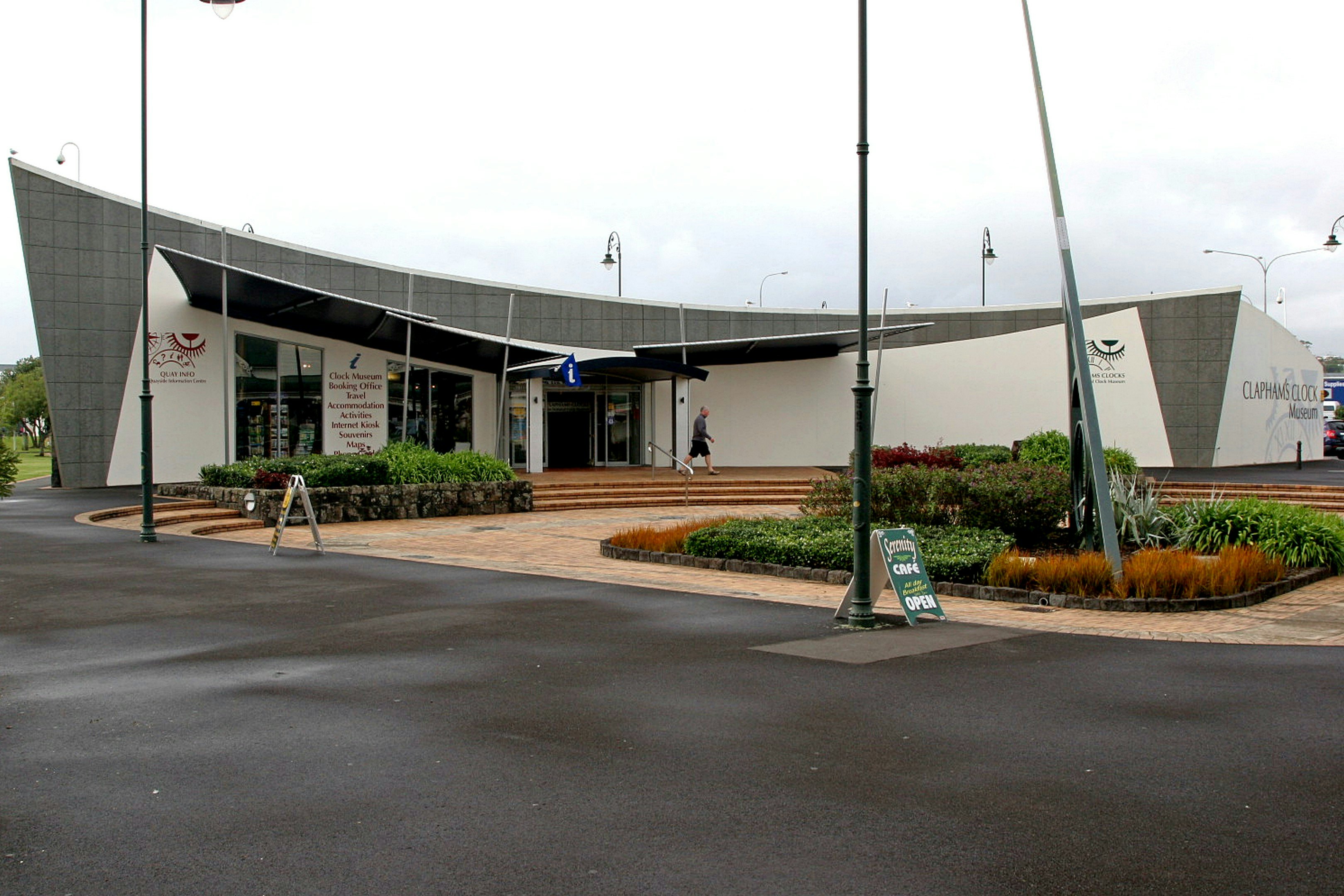 Exterior of Clapham's National Clock Musuem.