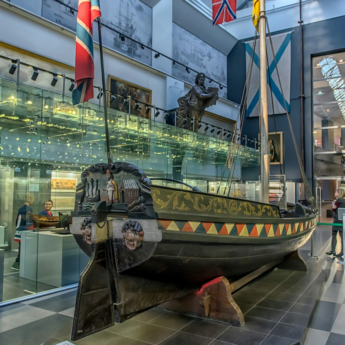 The Central Naval Museum is one of the oldest museums in Russia and one of the largest maritime museums in the world, located in St. Petersburg.