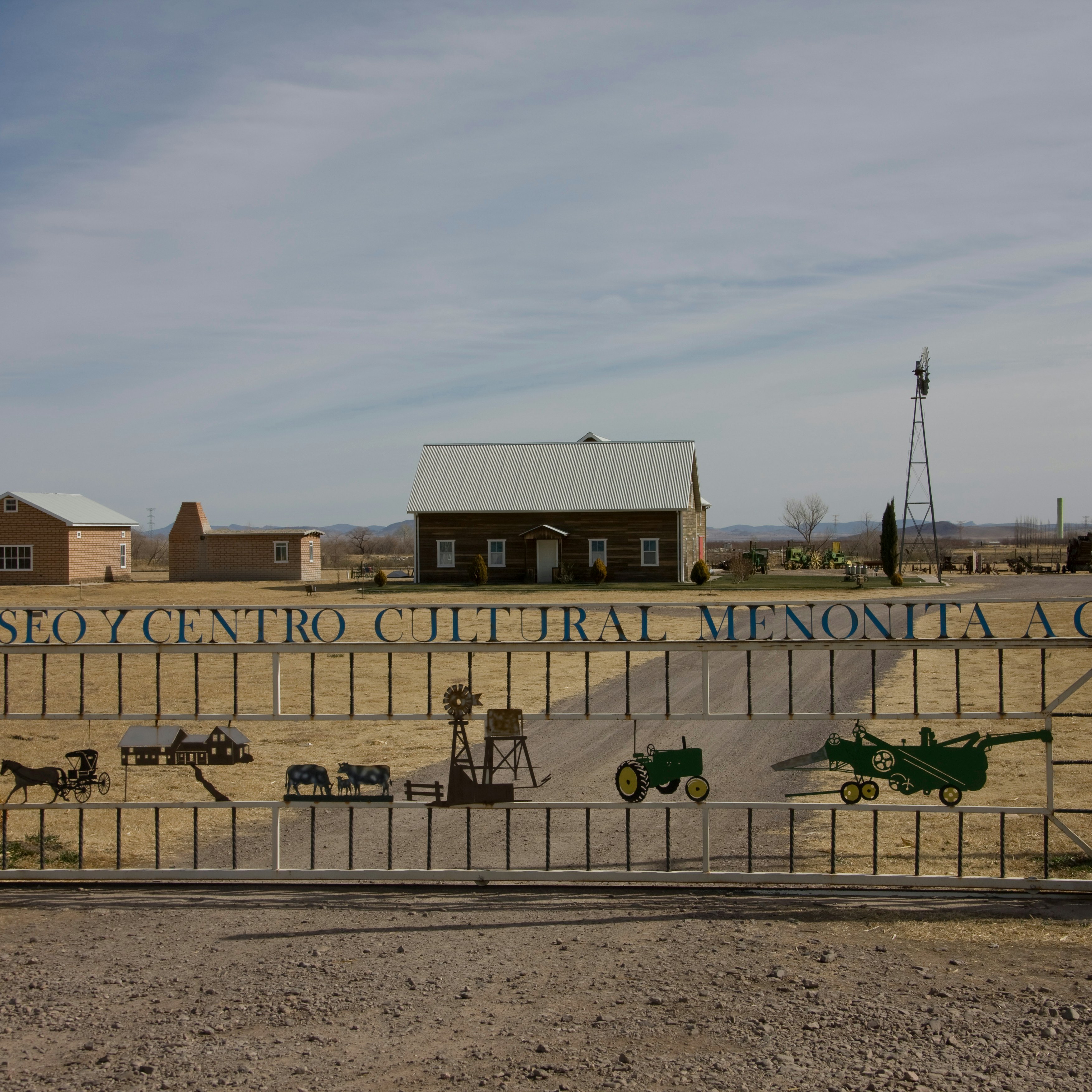 Museo y Centro Cultural Menonita, Ciudad Cuauhtemoc, Chihuahua, Mexico.