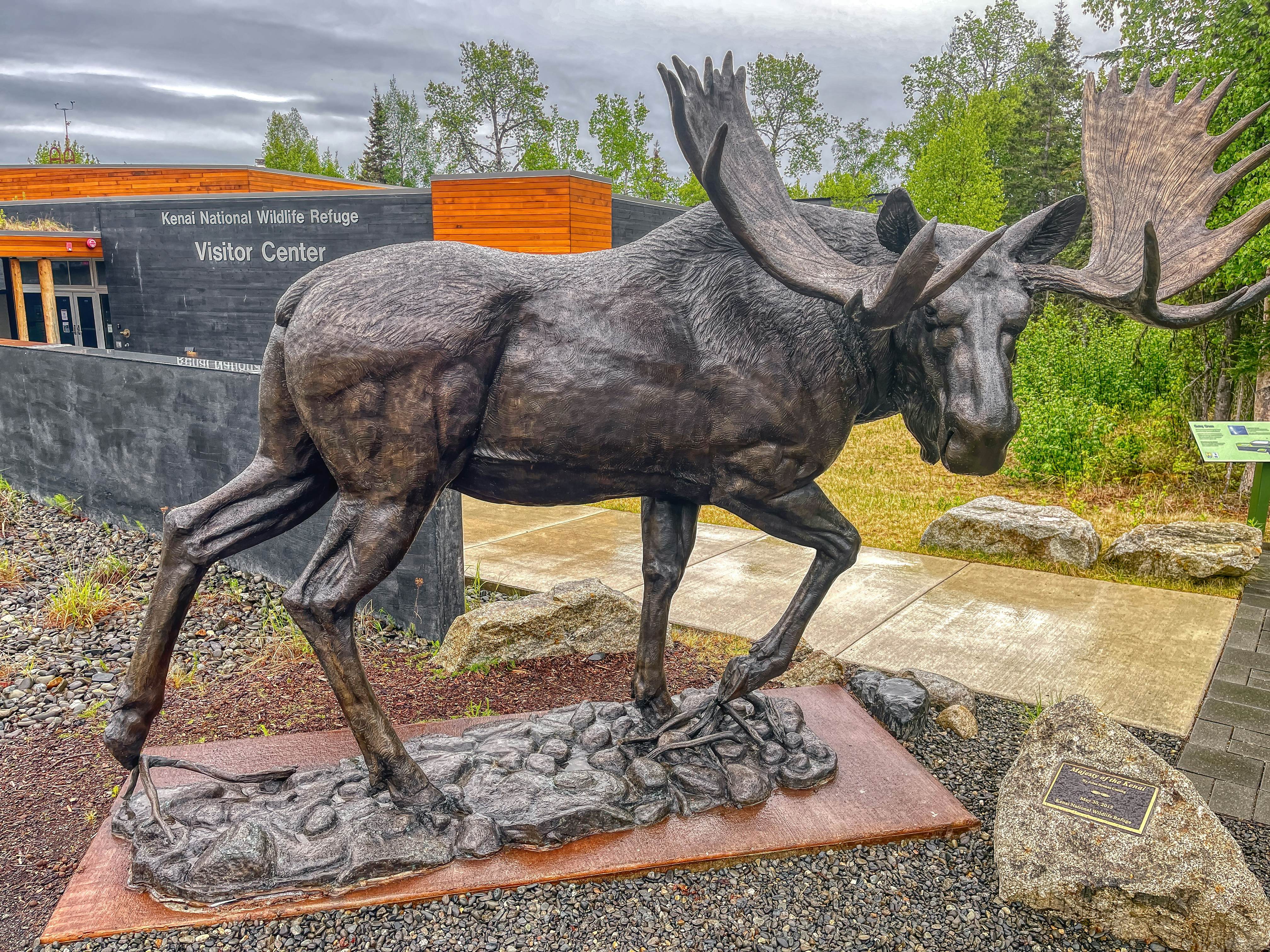 Kenai National Wildlife Refuge Visitor Center.